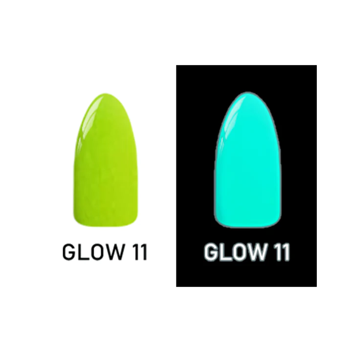 2 oz Chisel Glow In The Dark Acrylic & Dipping Powder Collection 11