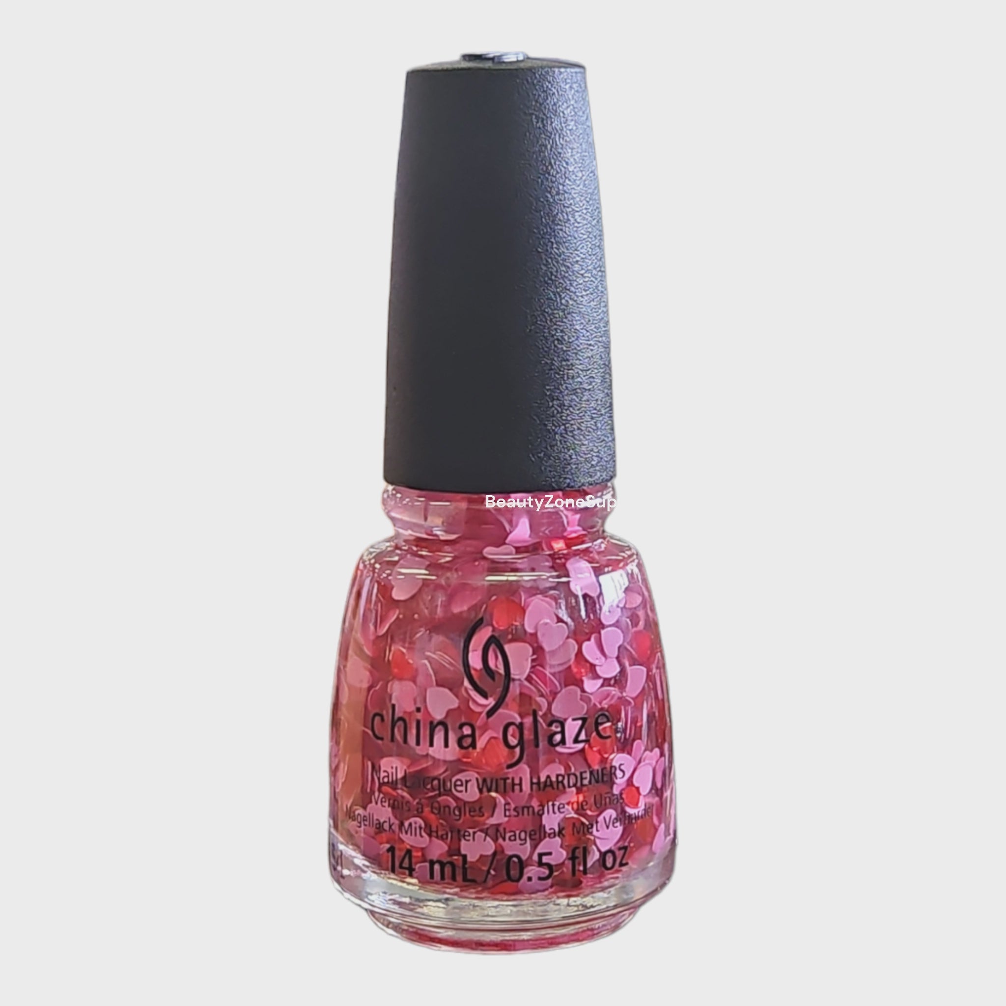 China Glaze 0.5 oz Nail Polish - Ruler of All Hearts #82960, Love & Kiss Collection