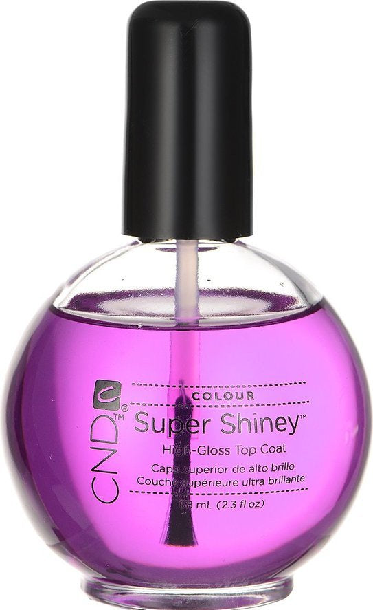 Cnd Professional Super Shiny Nail Top Coat with 2.3 Oz Capacity #20453