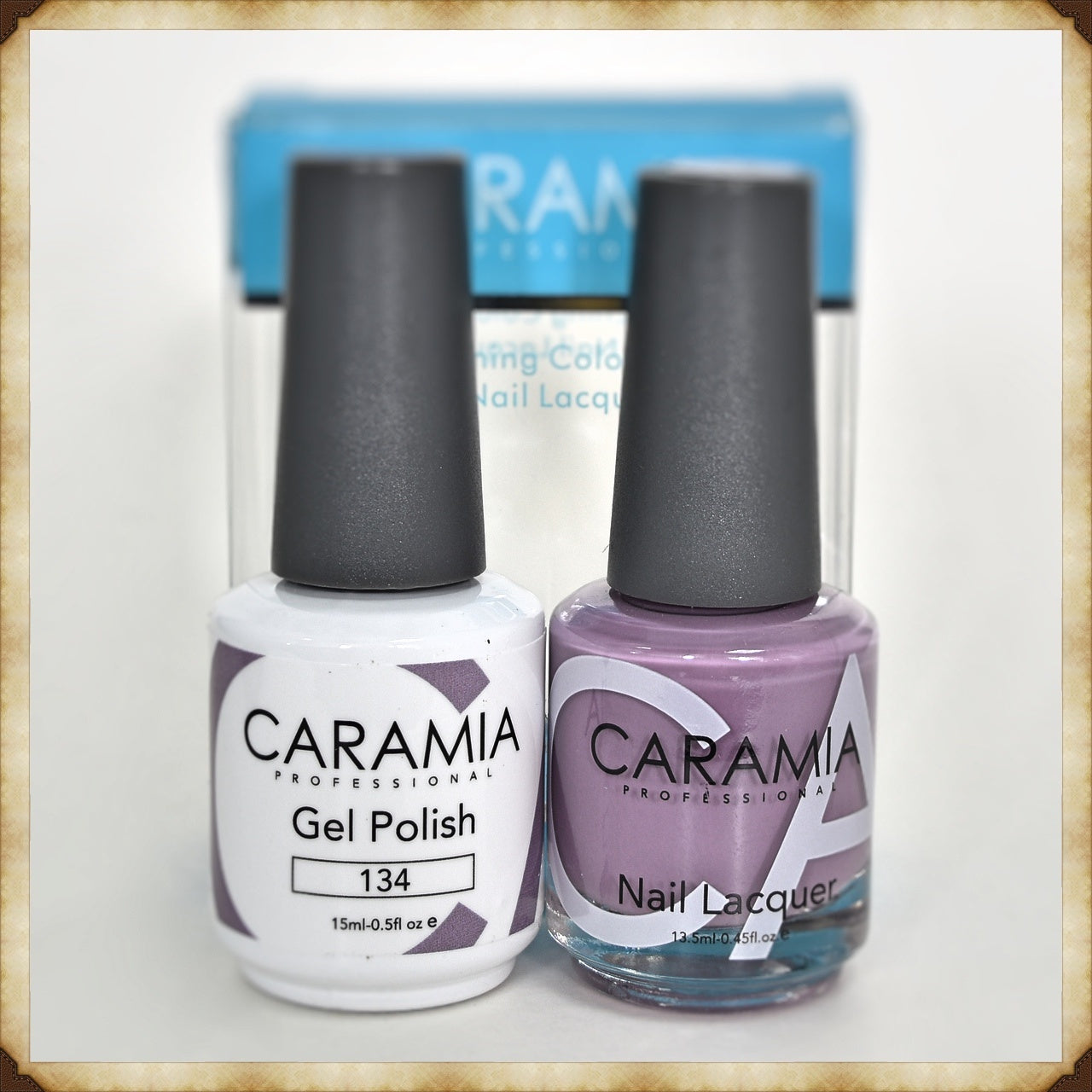 Caramia 134 Dual - Function Gel and Lacquer Set