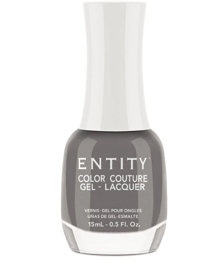 Entity 15 Ml | 0.5 Fl. Oz. Frayed Edges Grey Creme Lacquer #876