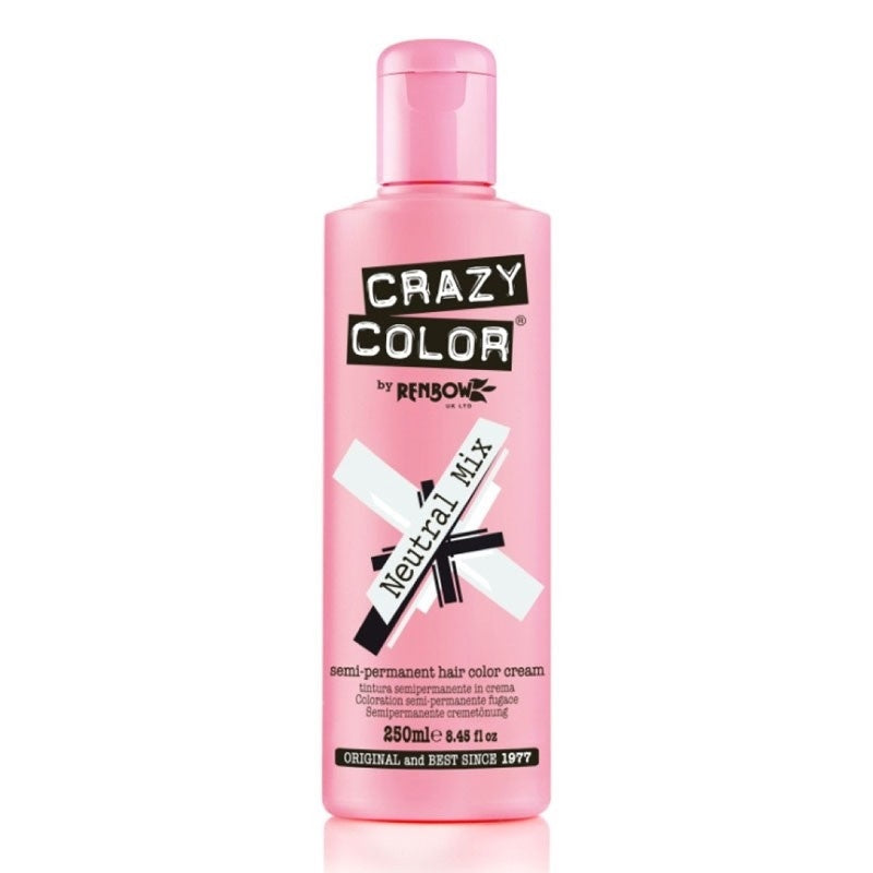 Crazy Color 250ML Neutral - Vibrant Shades for Long - lasting Hair Color