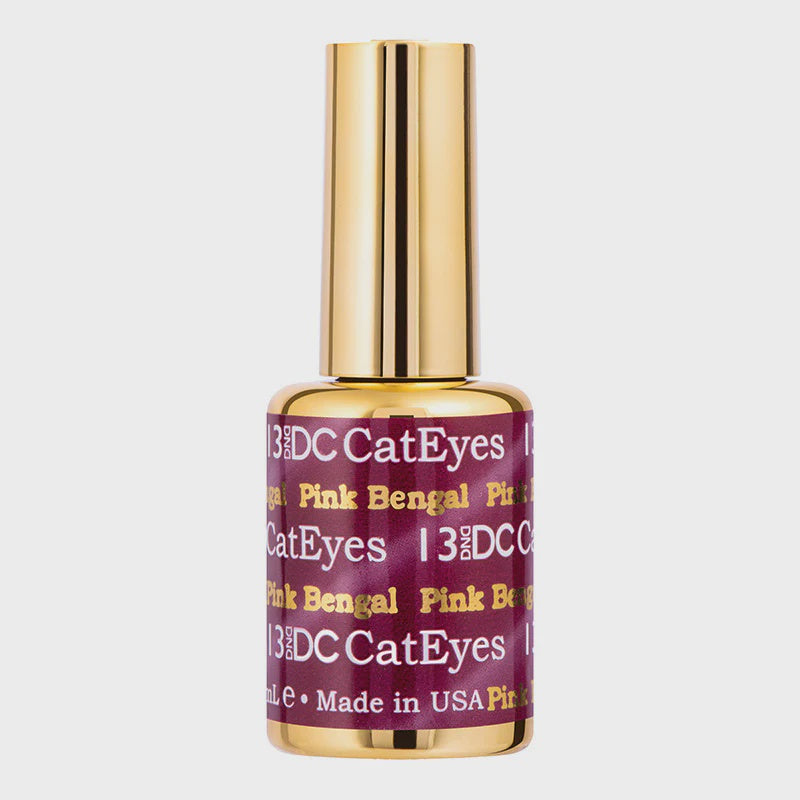 DC DND Cat Eyes Gel Polish #13 - 0.6 fl oz Pink Bengal Shade