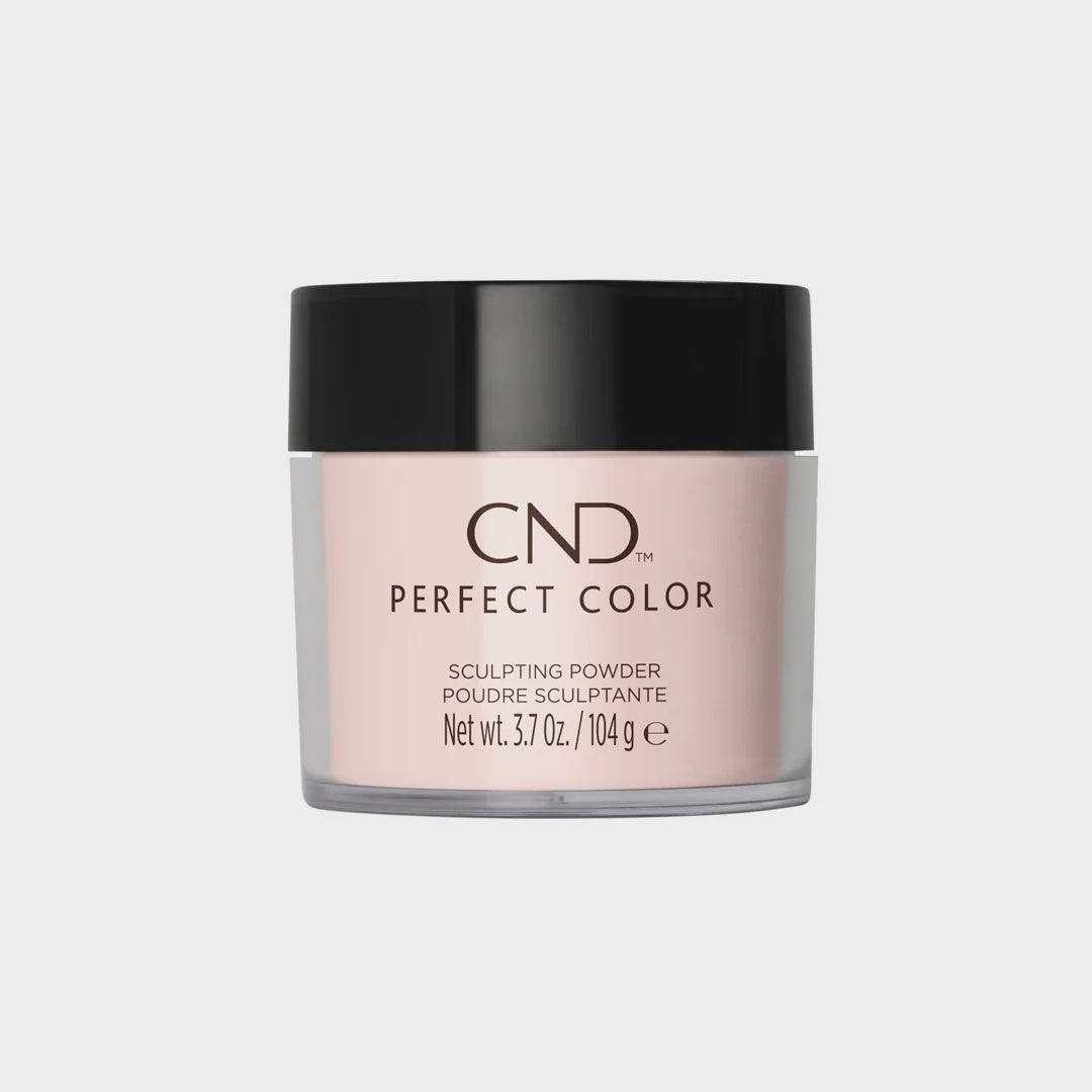 Cnd Branded Perfect Powder for Nails in Soft Warm Beige Color, 3.7 Oz Size #01271