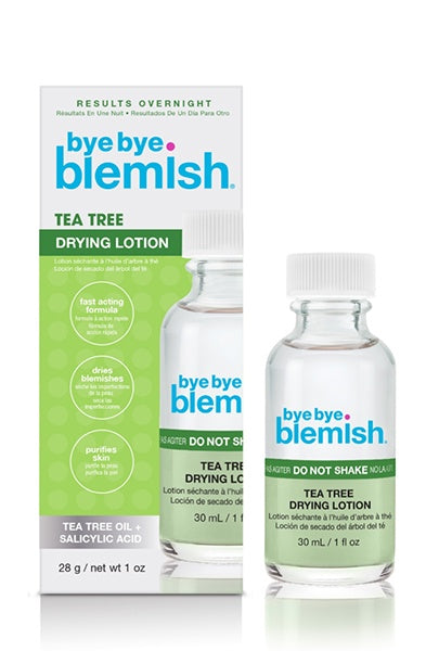 Tea Tree Oil Based Bye Bye Blemish Drying Lotion for Skin Purification