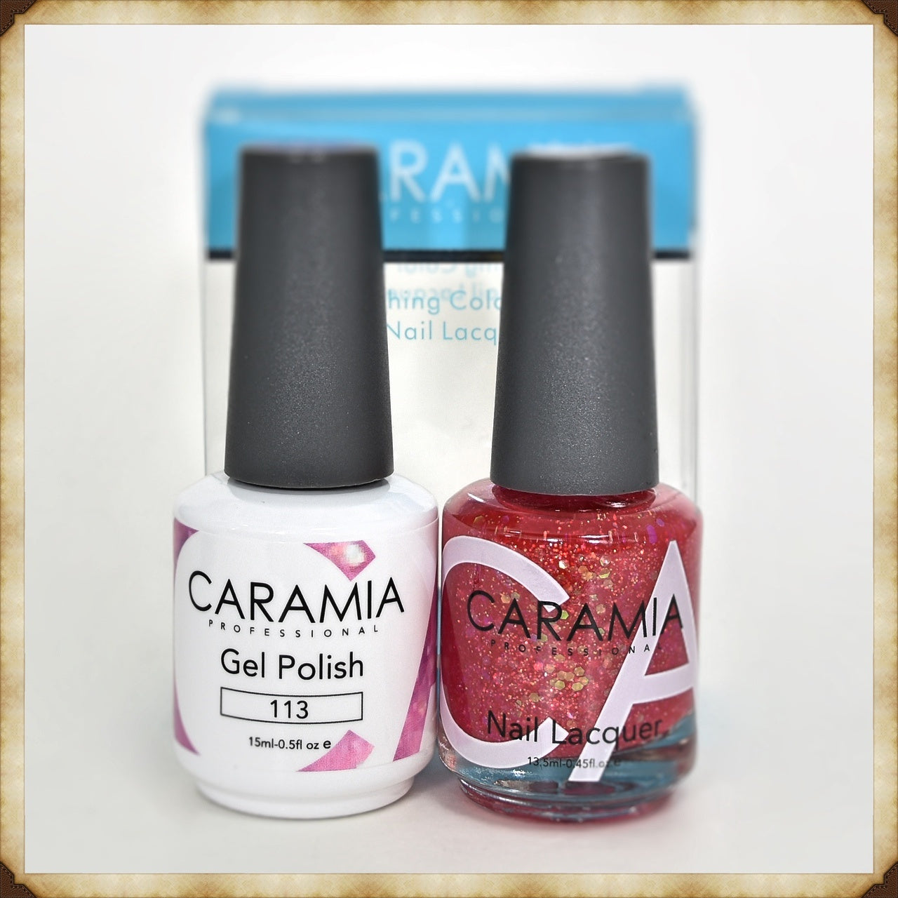 Caramia 113 Duo Gel & Nail Lacquer Set