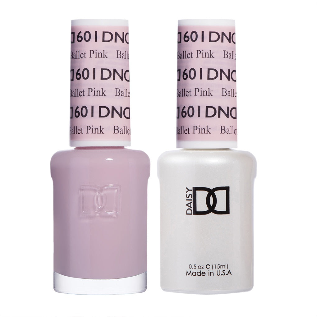 DND Duo Ballet Pink #601 Gel Polish and Matching Lacquer