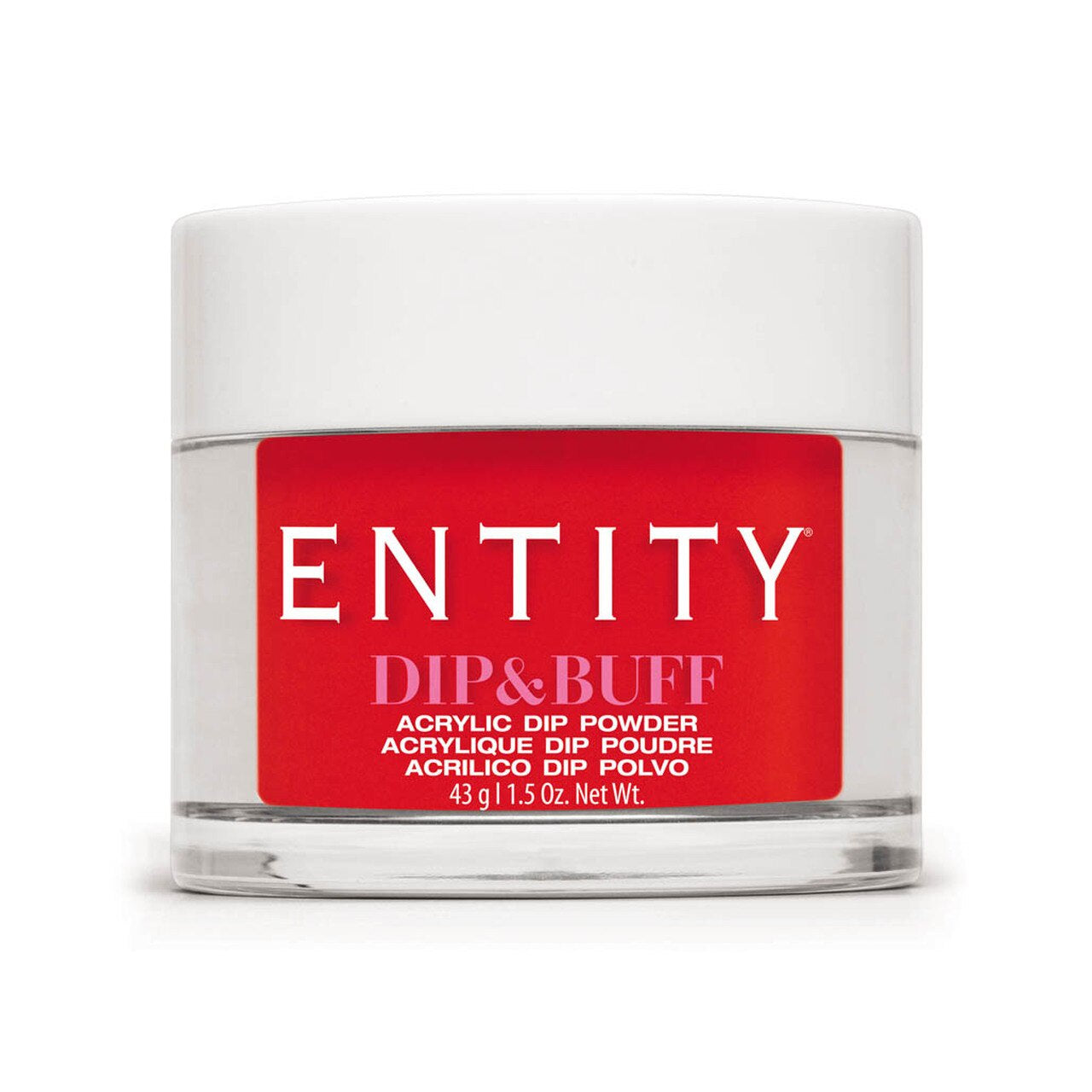 Entity Dip & Buff Deep Coral Crème, 43 G | 1.5 Oz - #241
