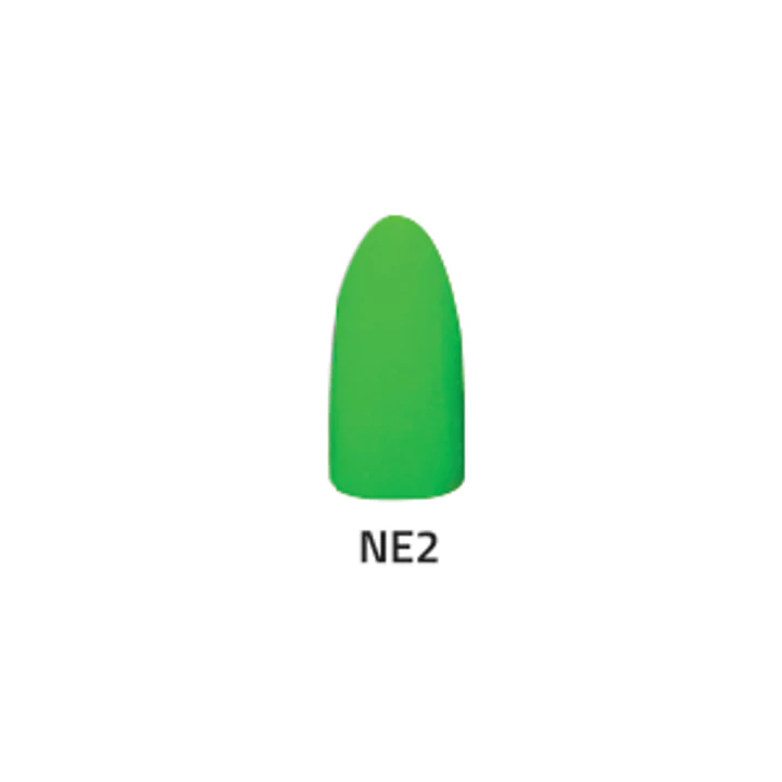 2 oz Neon Collection 02 Chisel Professional Acrylic and Dipping Powder for Nail Art