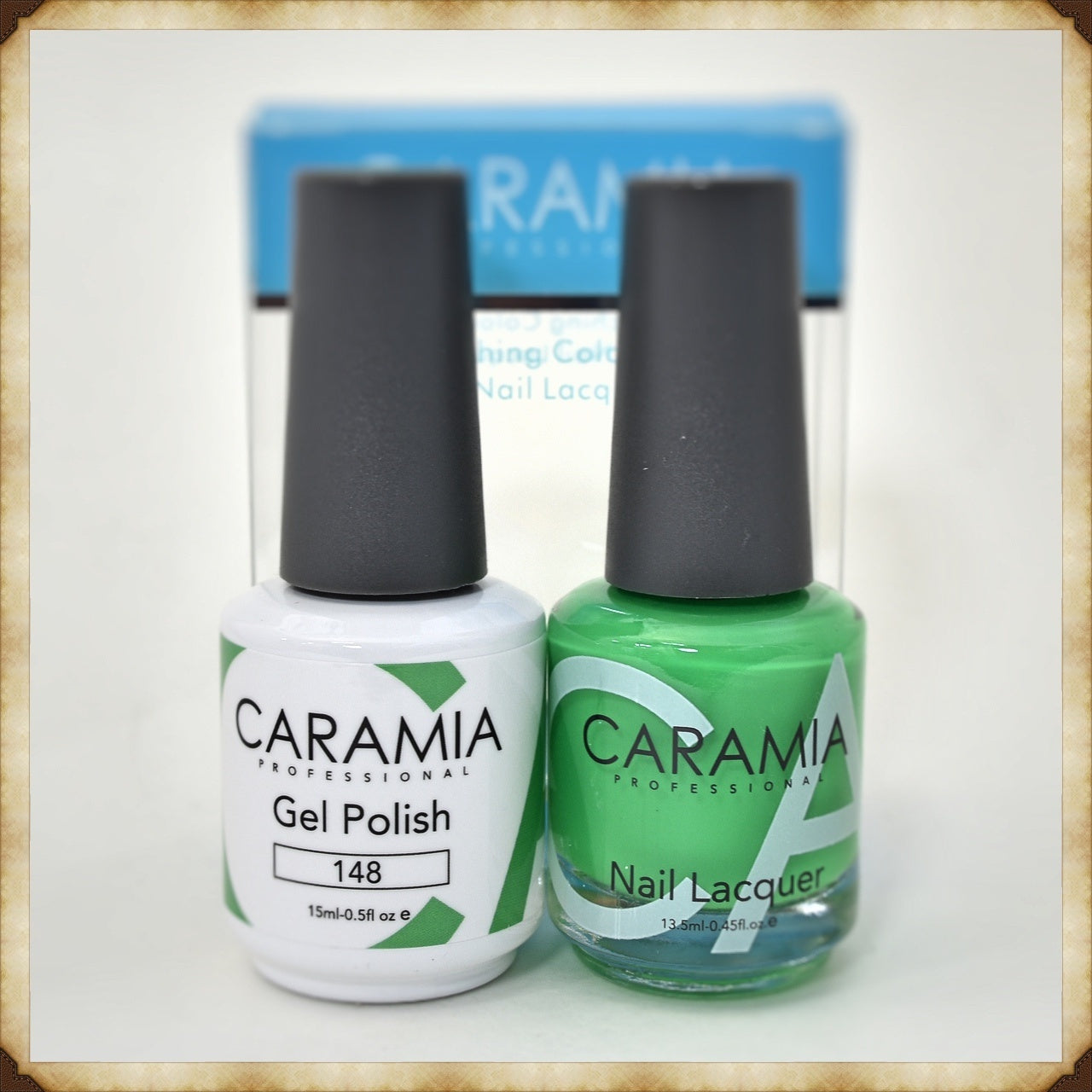 Caramia Duo Gel Polish and Lacquer Set - Product No. 148
