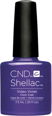 CND Shellac Video Violet Gel Polish, 0.25 Fl Oz