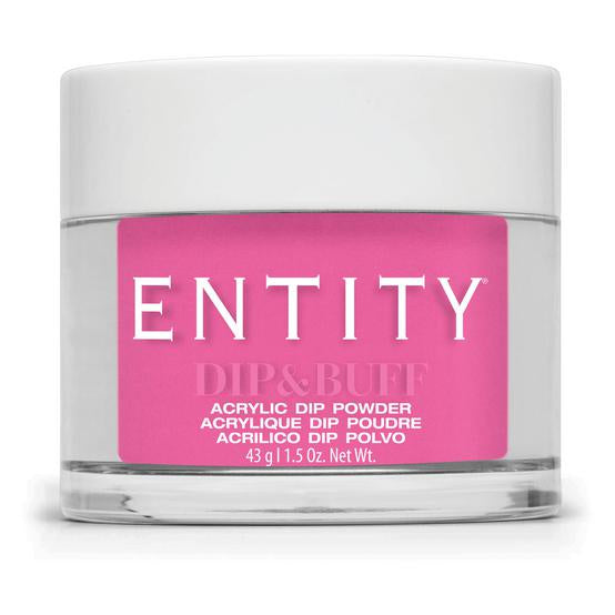 Entity Dip & Buff Nail Dip Powder - The Bright Stuff in Bubblegum Pink Crème, 43 G | 1.5 Oz, Product #850