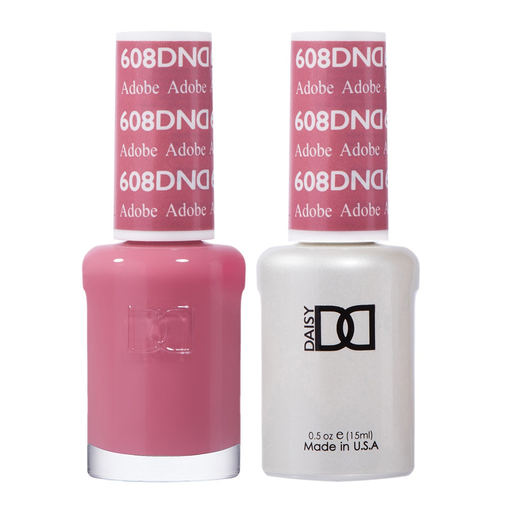 DND Dual - Function Gel Polish and Lacquer Set: Adobe #608