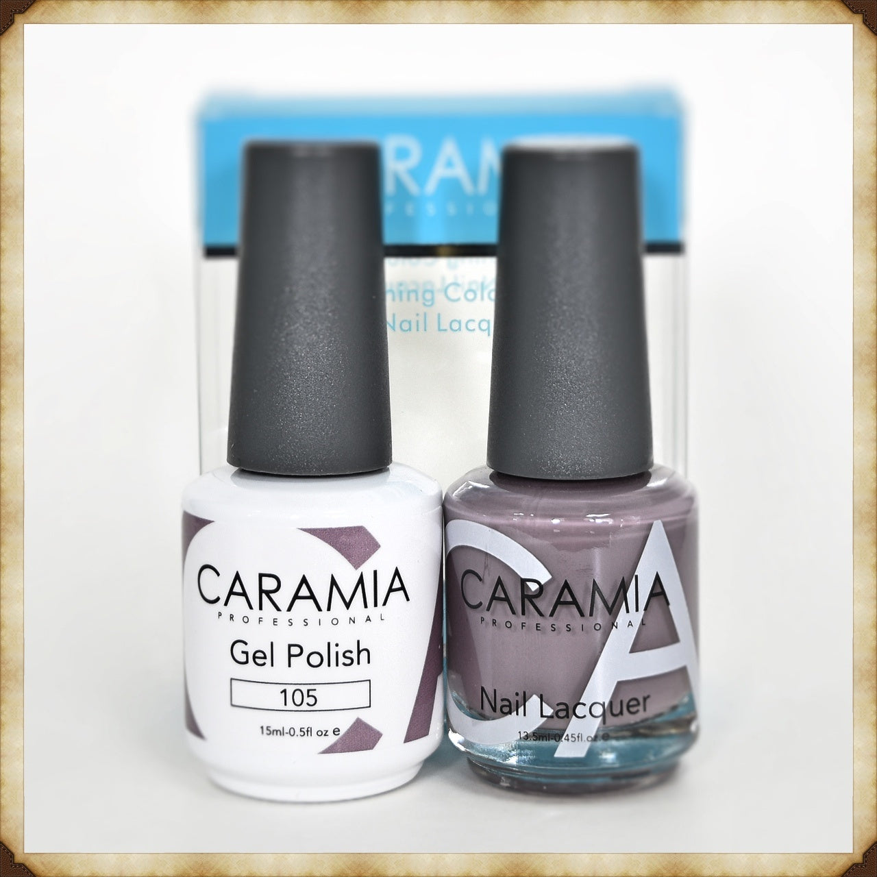 Caramia Duo 105 Gel and Lacquer Set - One Pack