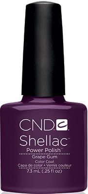 CND Shellac Grape Gum Gel Nail Polish, 0.25 Fluid Ounce