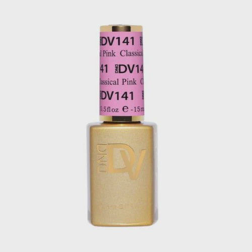 DND Diva Branded Gel Nail Polish, 0.5 Ounce, Shade 141 - A Timeless Classical Pink Hue
