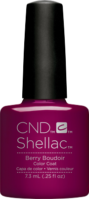 CND Shellac Gel Polish - Berry Boudoir, 0.25 Fluid Ounce