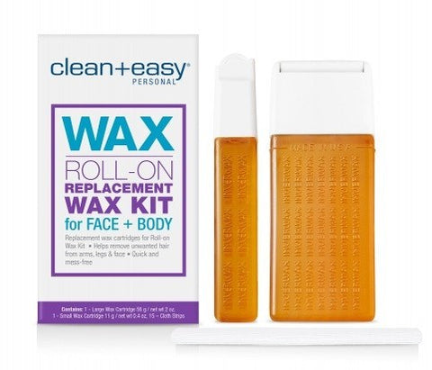 Effortless Clean Face & Body Replacement Wax Kit #45019