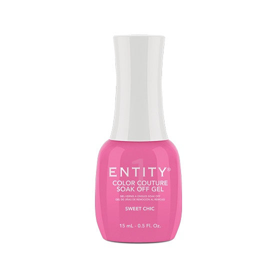 Entity Brand Gel Nail Polish - Sweet Chic Pink Creme, 15 Milliliters (0.5 Fluid Ounces), Shade #624