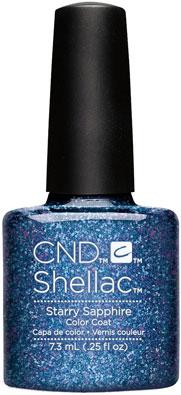 CND Shellac Starry Sapphire Gel Polish, 0.25 Fl Oz