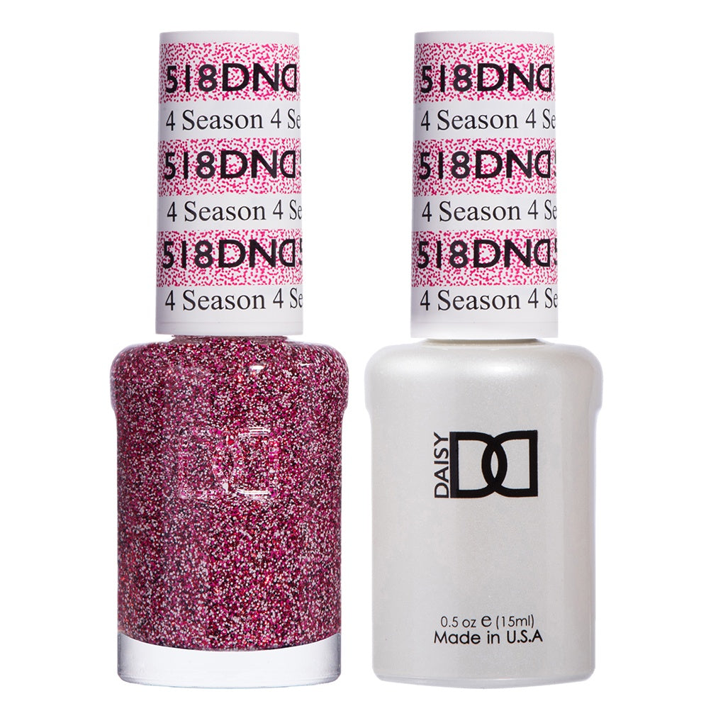 DND Four - Season Duo Gel Polish and Matching Lacquer Set #518