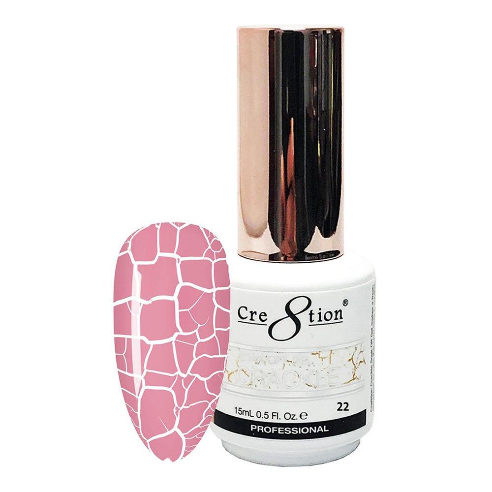 Cre8tion High - Quality Soak - Off Crackle Gel #22