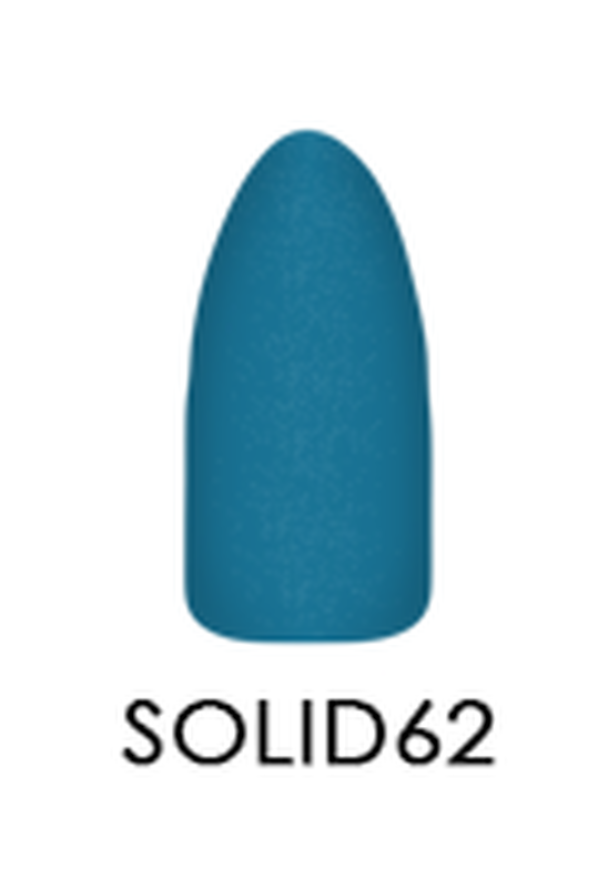 Chisel 2 - ounce Solid Acrylic and Dipping Powder Set, Shade 062 for Stamped Nail Designs