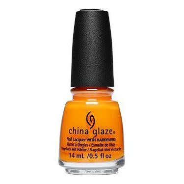 China Glaze Branded Nail Lacquer - Good as Marigold Shade, 0.5 Ounce Bottle #84623