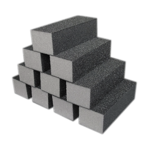 Dixon Three - Way Buffer D19 with Gray and Black Grit 100/180 for Various Applications