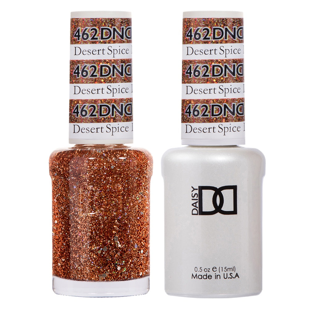DND Duo Gel Nail Polish and Lacquer Set - Dessert Spice Color #462