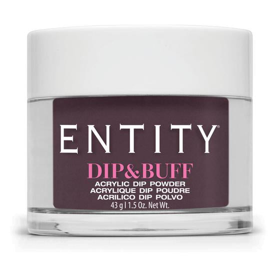 Entity Dip and Buff Test Sample Shot, 43 Grams | 1.5 Ounces, Plum Crème Color, Product #647