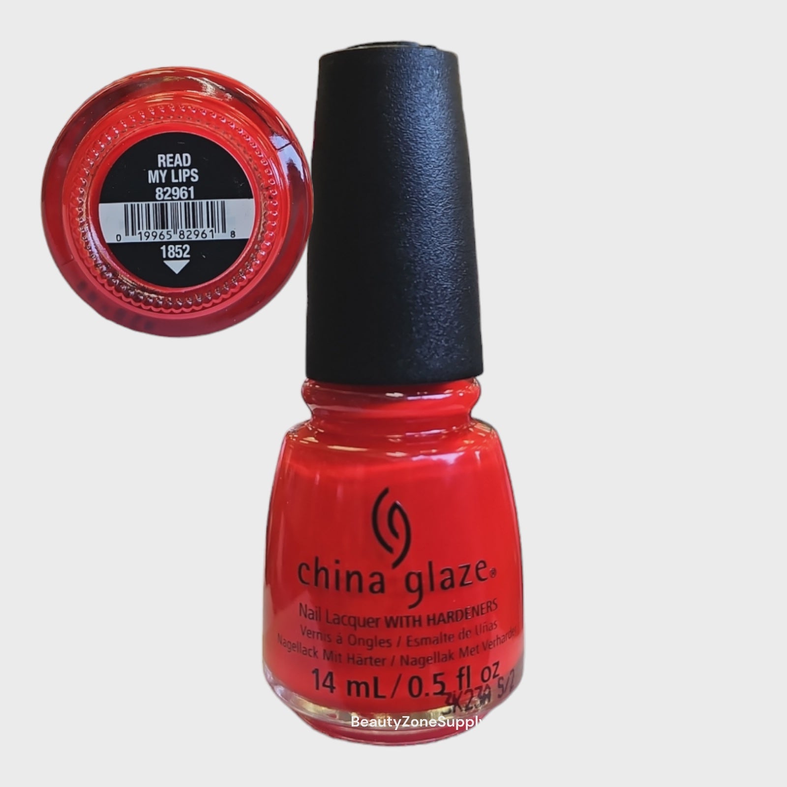 China Glaze Professional Nail Polish - Read My Lips, 0.5 oz, #82961 from Love & Kiss Collection