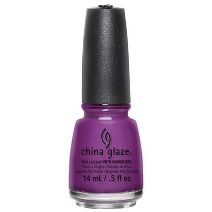 China Glaze Professional Nail Polish - X-TA-SEA Purple Creme Shade #81788