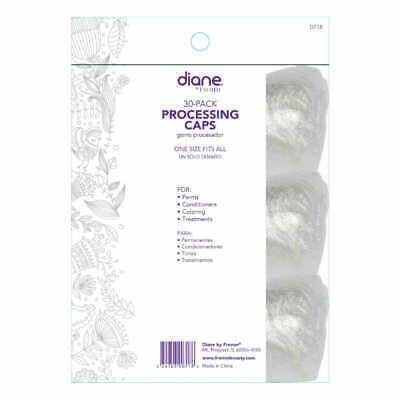 XL Diane Disposable Processing Caps - 30 Pack #D718