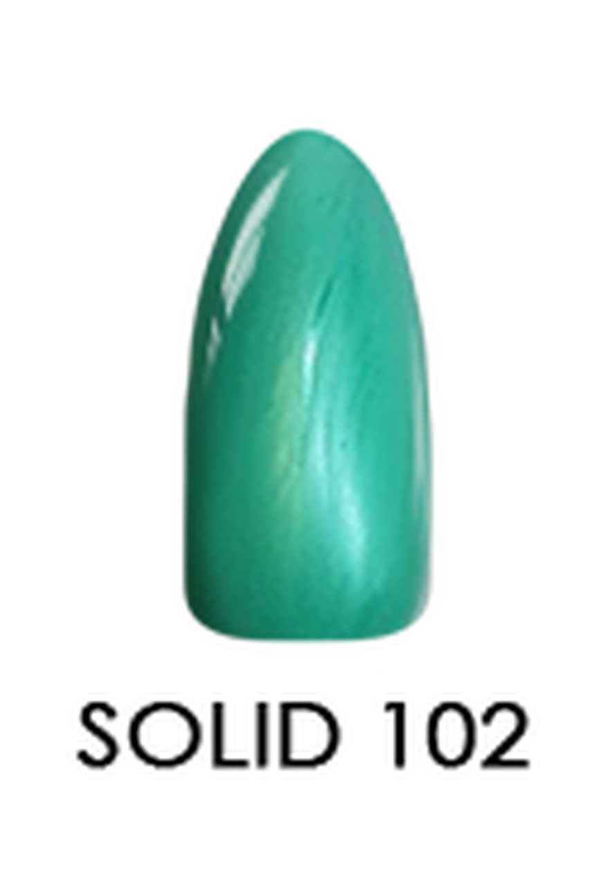 2 - ounce Chisel Brand Solid Acrylic and Dipping Powder Set - Color 102 for Creative Nail Designs