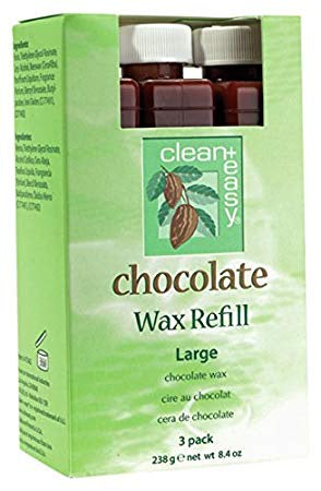 Clean & Effortless Large-Sized Chocolate Wax Refill Pack of 3 - Product Code #47342
