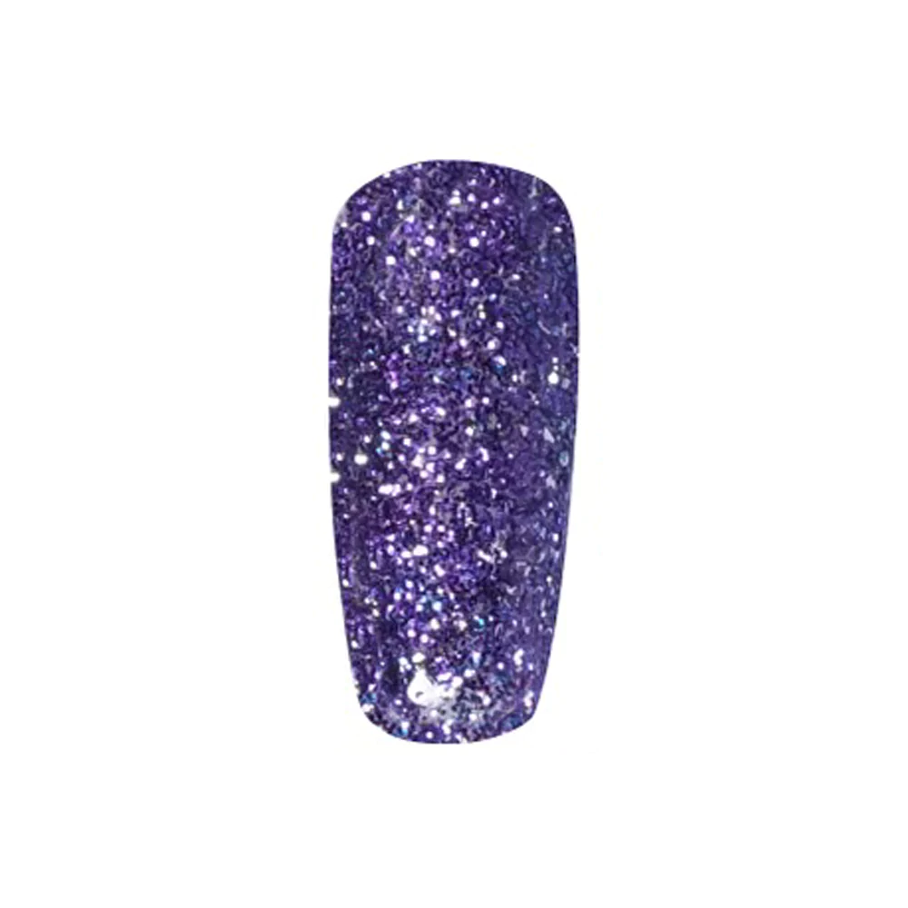 DND Duo Gel Polish and Matching Lacquer - Genie In a Bottle Glitter Nail Set #925 from Super Glitter Collection 2022