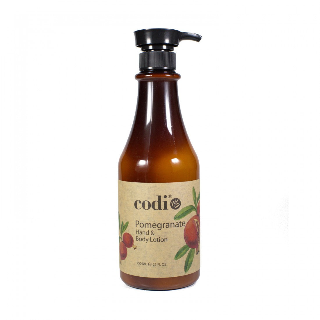 Codi Pomegranate Scented Hand and Body Lotion - 750 ml (25 oz) for Deep Hydration