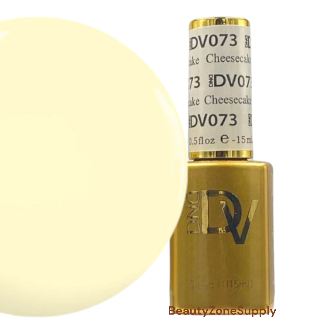 DND Diva 0.5 oz Gel Polish in Cheesecake Shade - 073