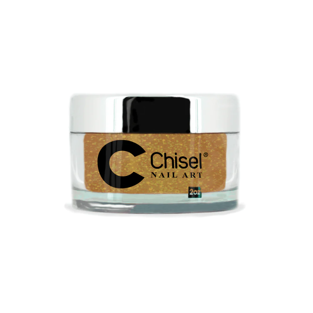 Chisel 2-Ounce Glitter Collection Acrylic and Dipping Powder for Nails - GL08
