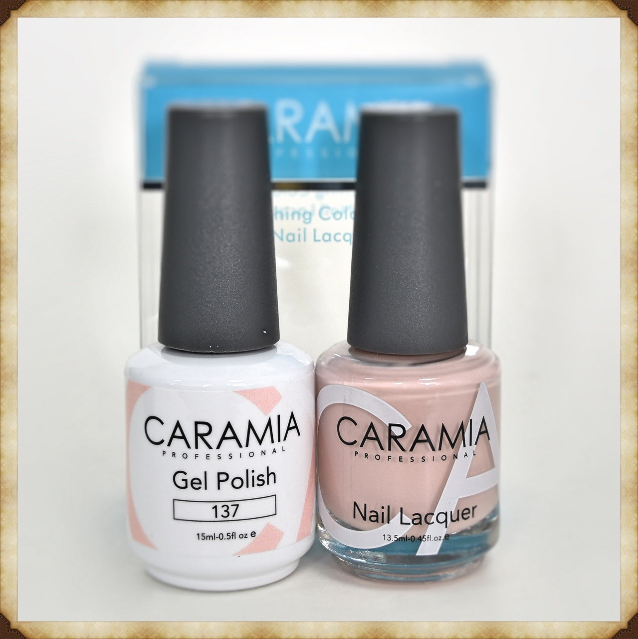 Caramia 137 Dual - Function Gel & Lacquer Set