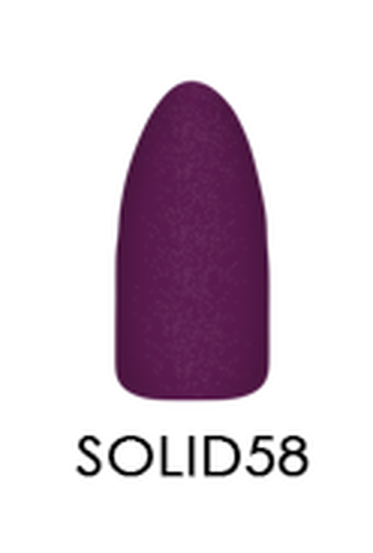2 oz Solid Chisel 058 Acrylic and Dipping Powder for Colorful Nail Designs