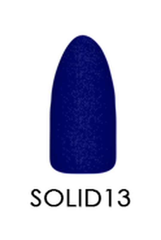 2 oz Solid Chisel Brand Acrylic and Dipping Powder - Color 013 for Stamped Nail Designs
