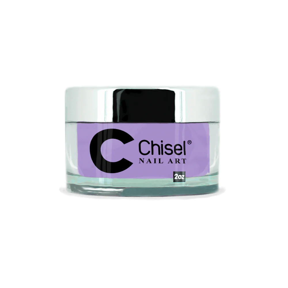 2 oz Solid Chisel 2-in-1 Acrylic and Dipping Powder #241 for Stamped Nail Designs