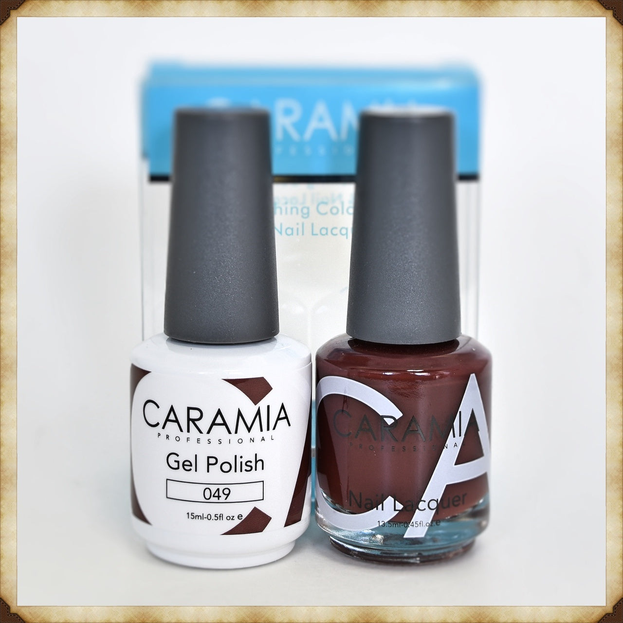 Caramia 049 Dual - Function Gel and Lacquer Set