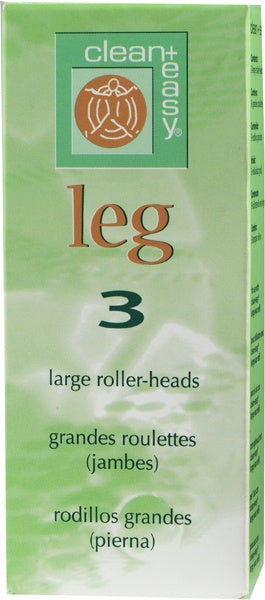 Clean and Effortless Large Roller Heads for Legs - Pack of 3 (Item #41238)