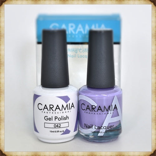 Caramia 042 Duo Gel and Lacquer Set