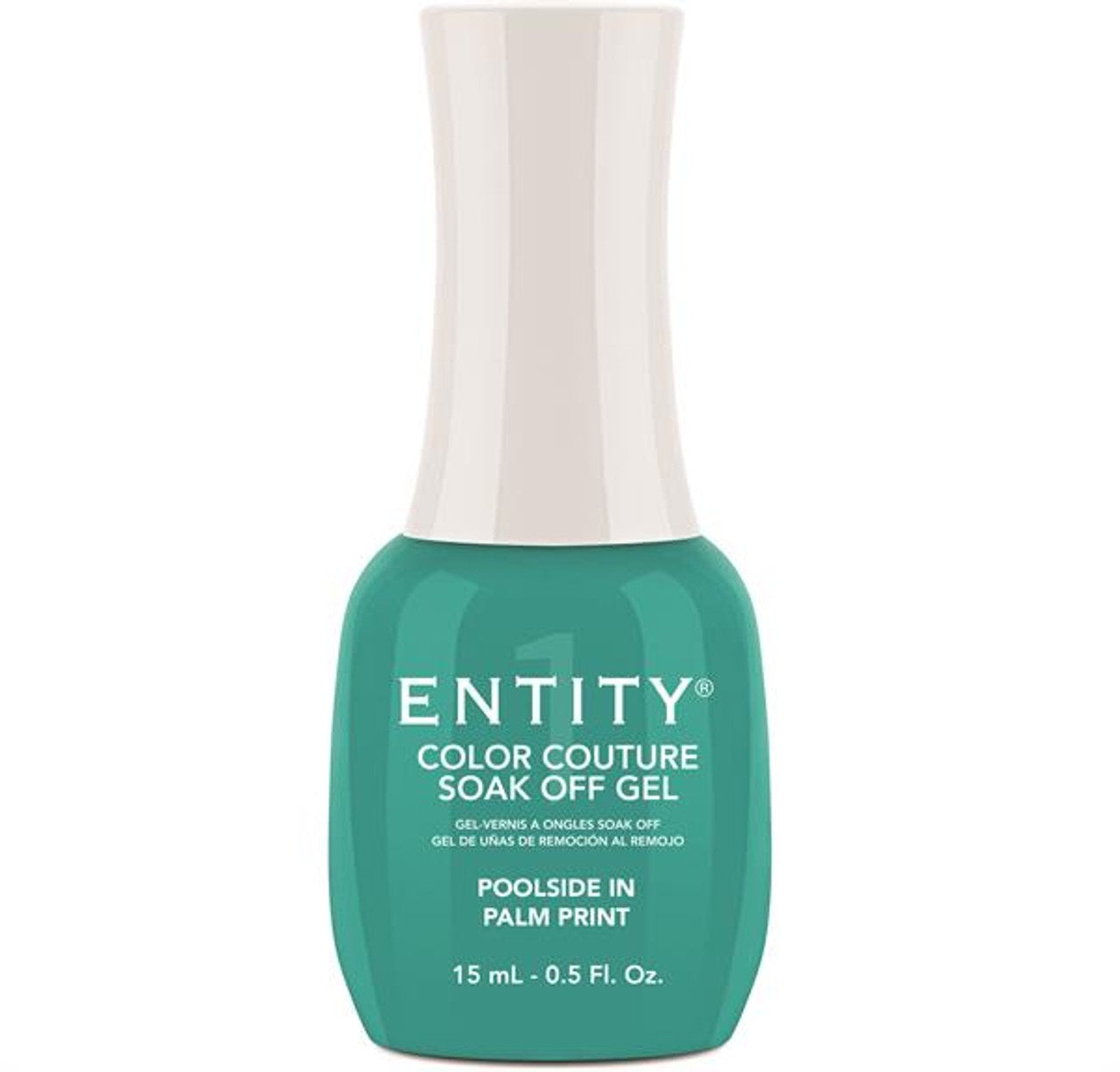Entity Brand Poolside Gel with Palm Print Design, 15 Milliliters (0.5 Fluid Ounces), Product Code #918