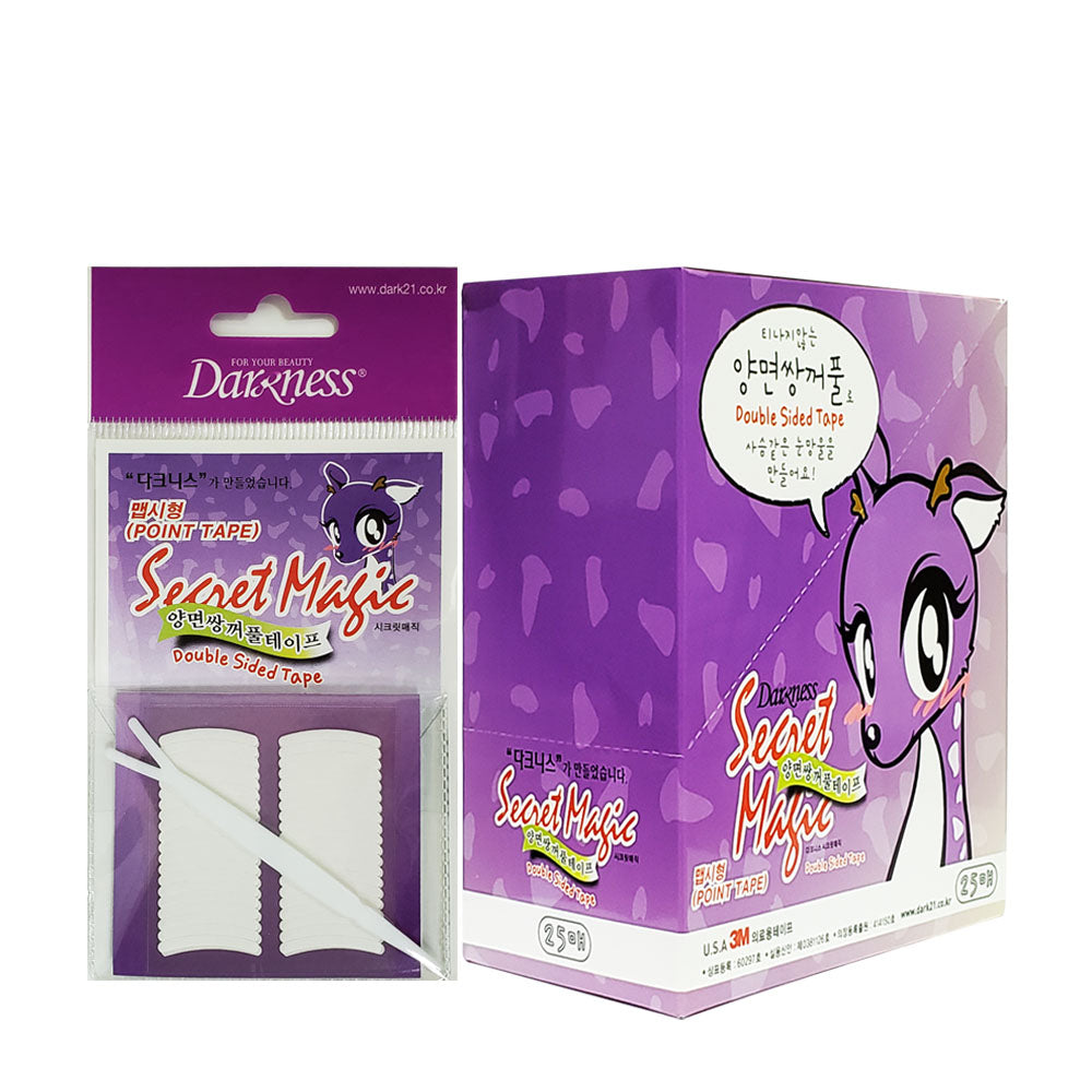 Enigmatic Dark Magic Double - Sided Point Adhesive Tape