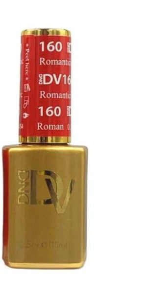 DND Diva 0.5 oz Gel Polish - Romantic Red Shade #160